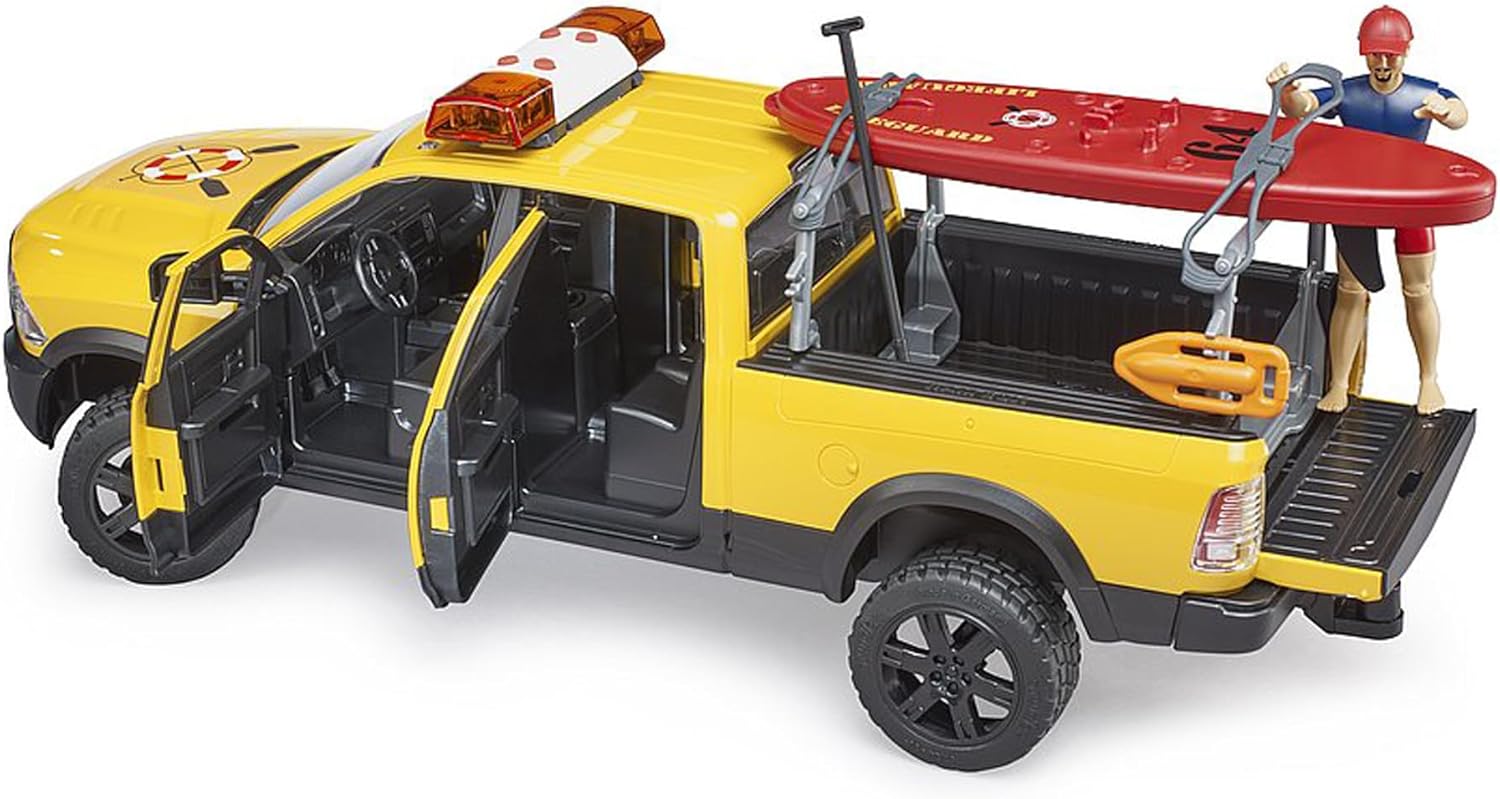 RAM 2500 Power Wagen Life Guard w Figure, Stand up Paddle, L&S Module