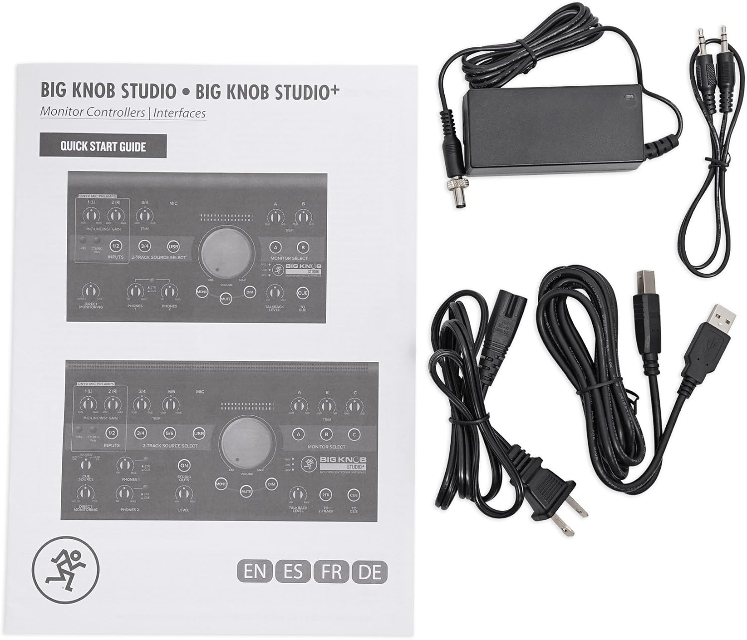 Mackie Big Knob Series, 3x2 Studio Monitor Controller 192kHz USB I/O (BIG KNOB STUDIO)