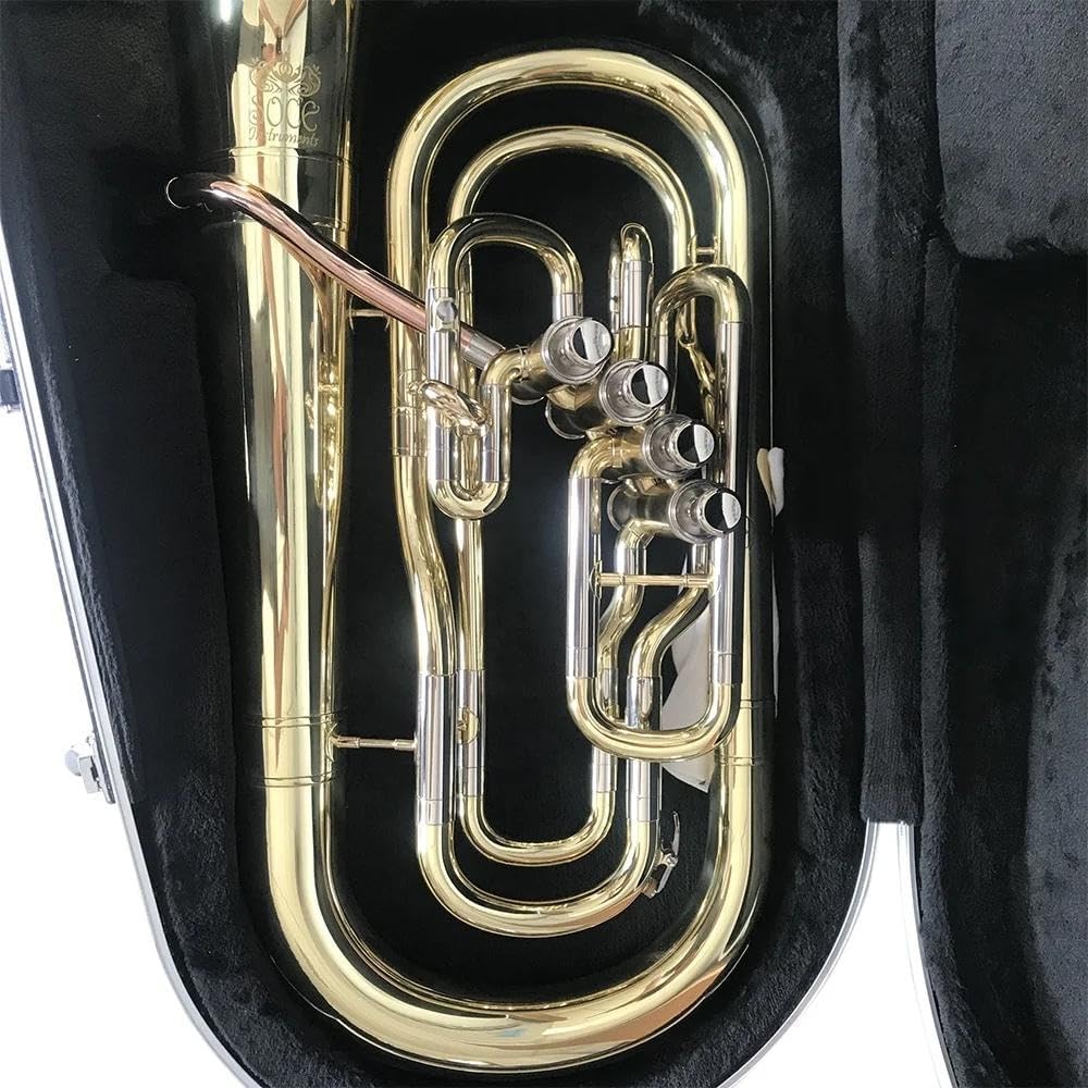 Professional 4 Piston Marching Instruments Euphonium