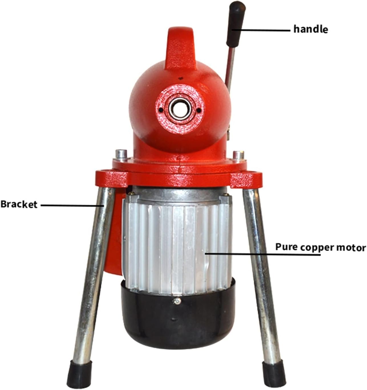 Automatic Dredge Machine GQ-80 Electric Pipe Dredging Sewer Tools Professional Clear Toilet Blockage Drain Cleaning Machine 1PC with Efficiency