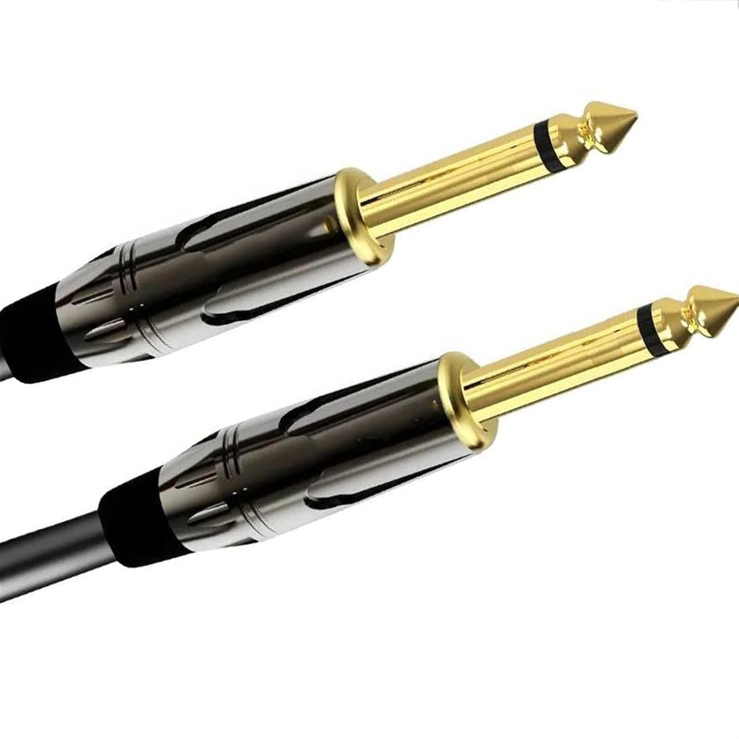 Pro Audio Cable Cable 6.35mm To 6.35mm Male-Male Balanced Cable Suitable For Electric Guitar Amp Mixer Speaker 1/4 Inch Cords(TS,15m)