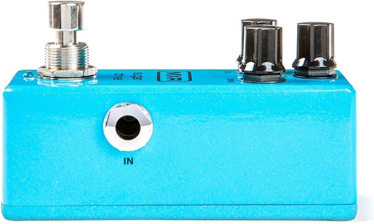 Briskdrop MXR M294 Sugar Drive Pedal Bundle with 2 MXR Patch Cables and Power Supply