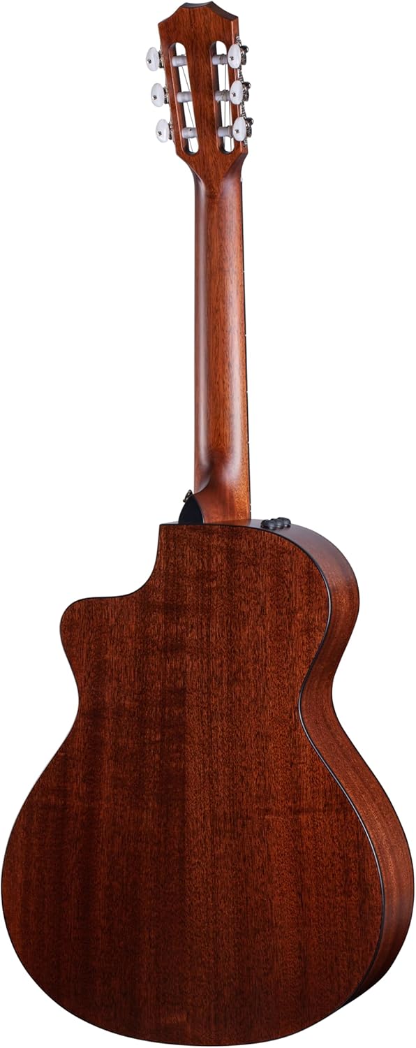 Taylor 312ce-N Grand Concert Nylon String Acoustic/Electric Guitar with Hardshell Case