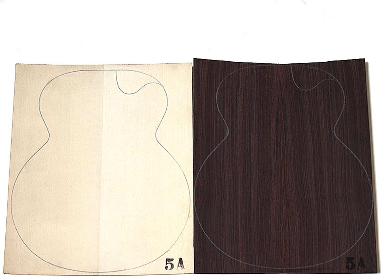 43 Inch 42 Inch Full Single Folk Guitar Accessories Making Material Set Combination Rosewood Guitar DIY Guitar Kit (Color : 4)