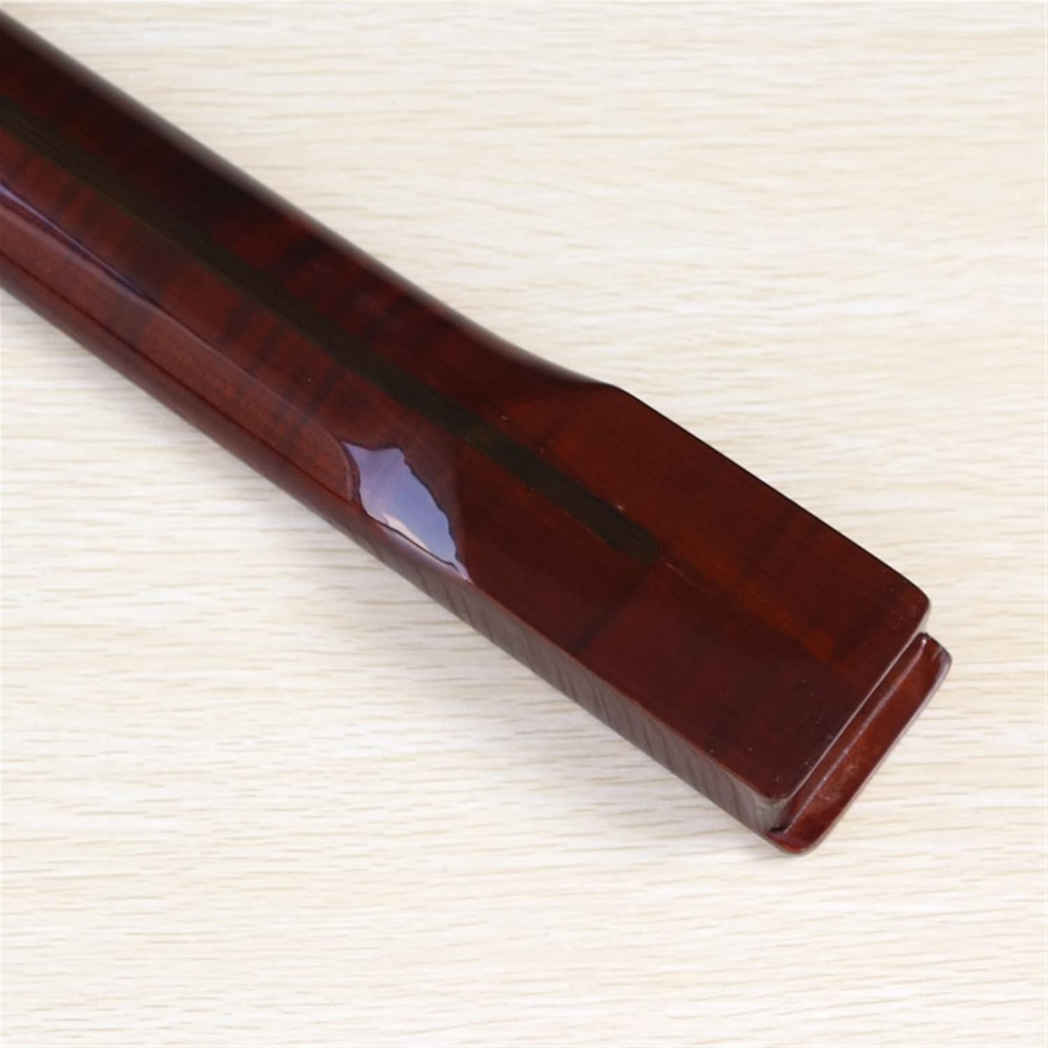 Maple Electric Guitar Neck Brown Color 22 Frets 5.6cm Width High Glossy for TL Guitar Neck Unfinished Guitar Neck
