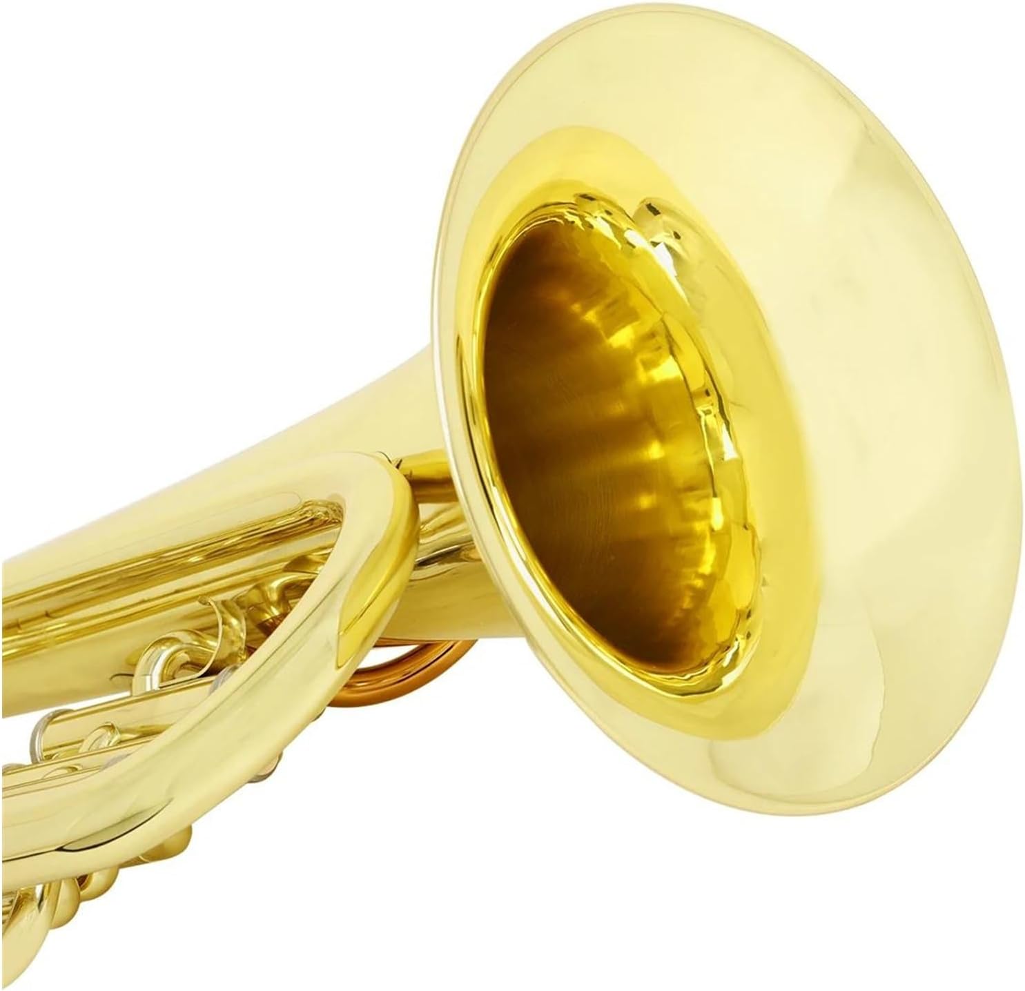 Euphonium instrument professional B flat brass instrument 3 piston tube