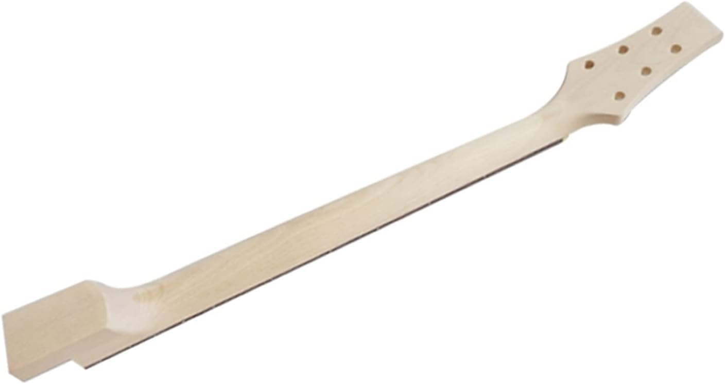 38 Inches Unfinished DIY Electric Guitar Kits Basswood Body Hard Maple Neck with All Hardwares Unfinished Guitar Set (Color : 02)