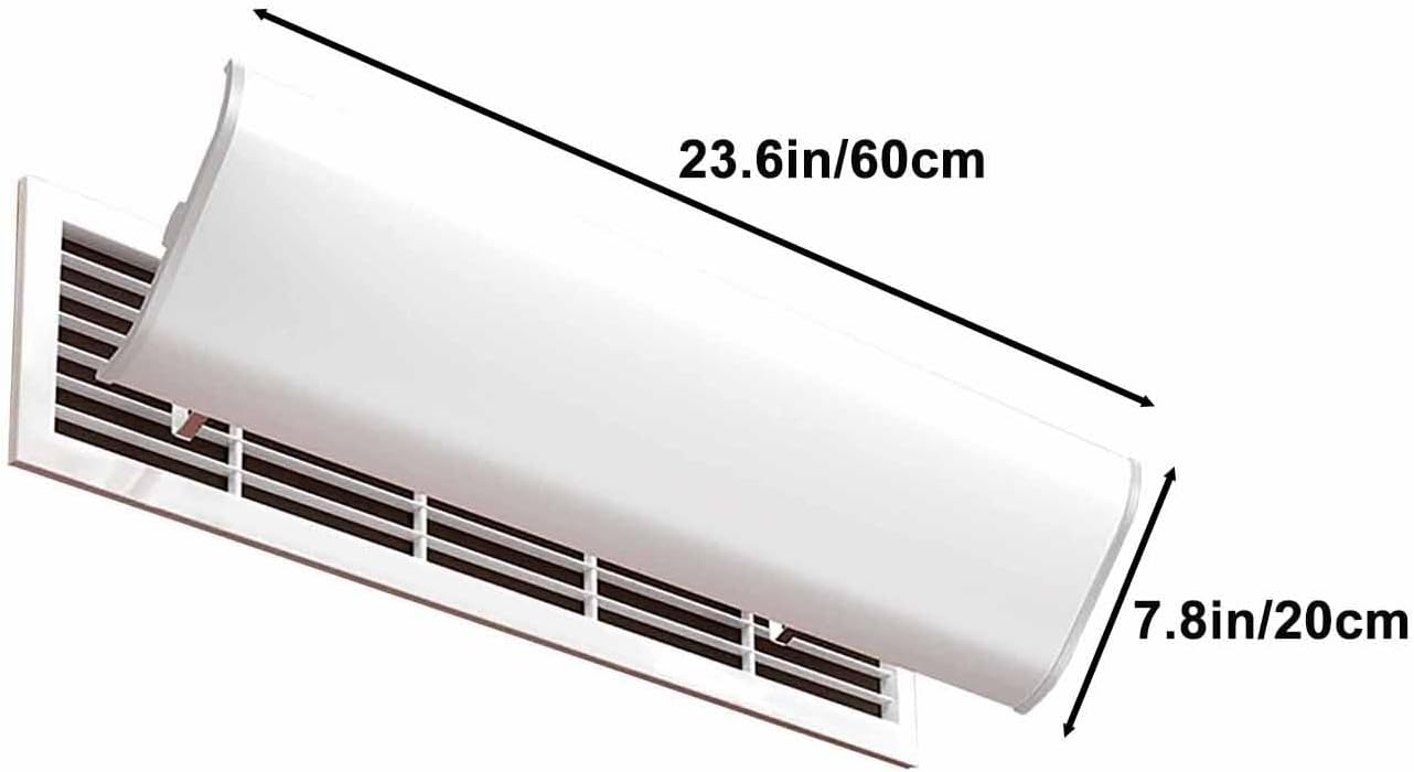 Adjustable Air Deflector, Air Conditioner Windshield for Central AC, Air Conditioning Windshield, for Living Rooms and Bedrooms