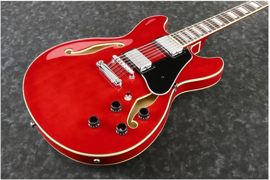 Ibanez Artcore AS7312 Semi-Hollow 12-String - Transparent Cherry Red