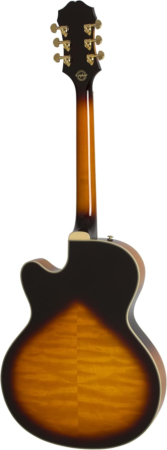 Epiphone Joe Pass Emperor II Pro Electric Guitar Vintage Sunburst