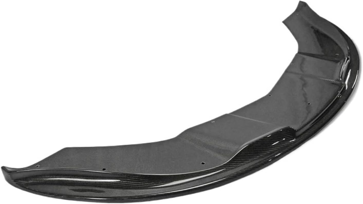 Car Accessories 2001-2011 Compatible for Lotus Elise S2 EPA Style Carbon Fiber Front Lip Glossy Fibre Bumper Splitter with Undertray Body Kit(Black)