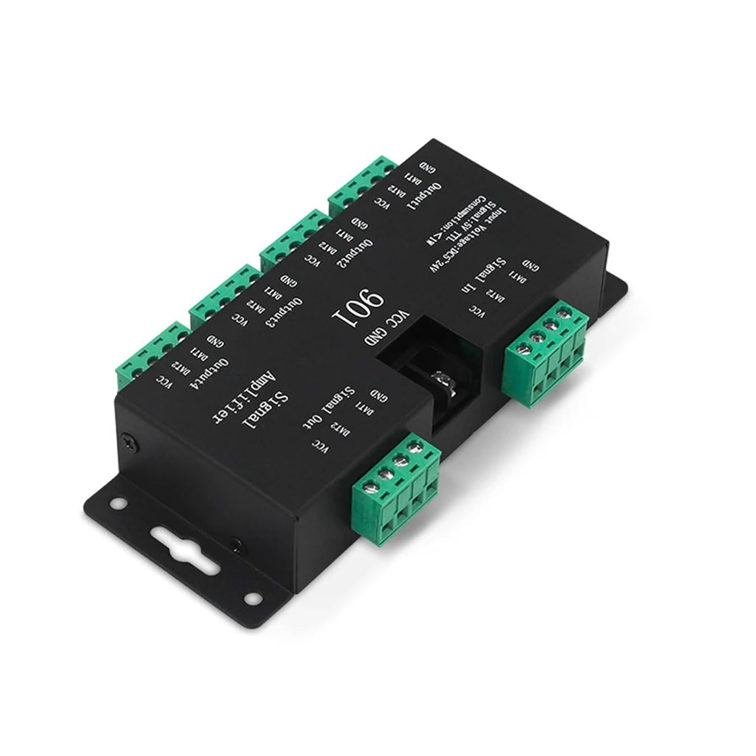 SP901E SPI Signal Amplifier Suitable for WS2812B WS2811 WS2813 Pixel RGB LED Light Strip Signal Repeater addressable Fantasy Ribbon DC 5V-24V