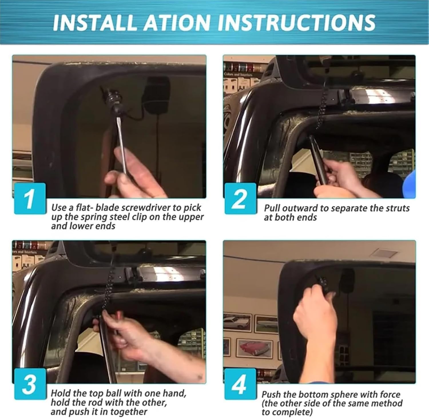 for Chevrolet Colorado GMC Canyon 2023 2024 2025 2 Pcs Car Rear Tailgate Boot Gas Struts, Boot Trunk Gas Spring Hydraulic Shock Lift Support Rod Styling Accessories