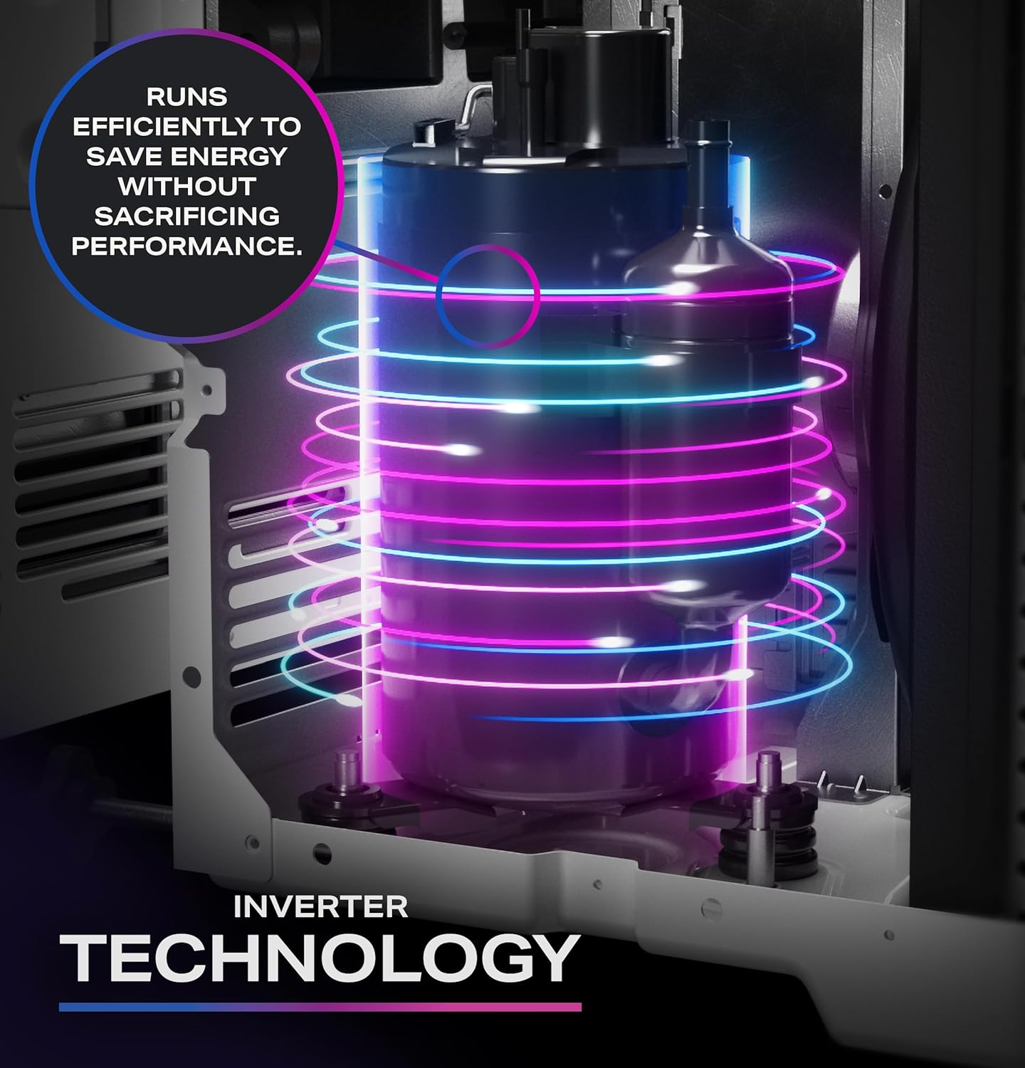 GE Profile Inverter Window Air Conditioner Unit 8,000 BTU with Energy Efficient AC Cooling up to 350 sq ft., Ultra Quiet, SMART Home Capable, Includes Remote and Install Kit, White