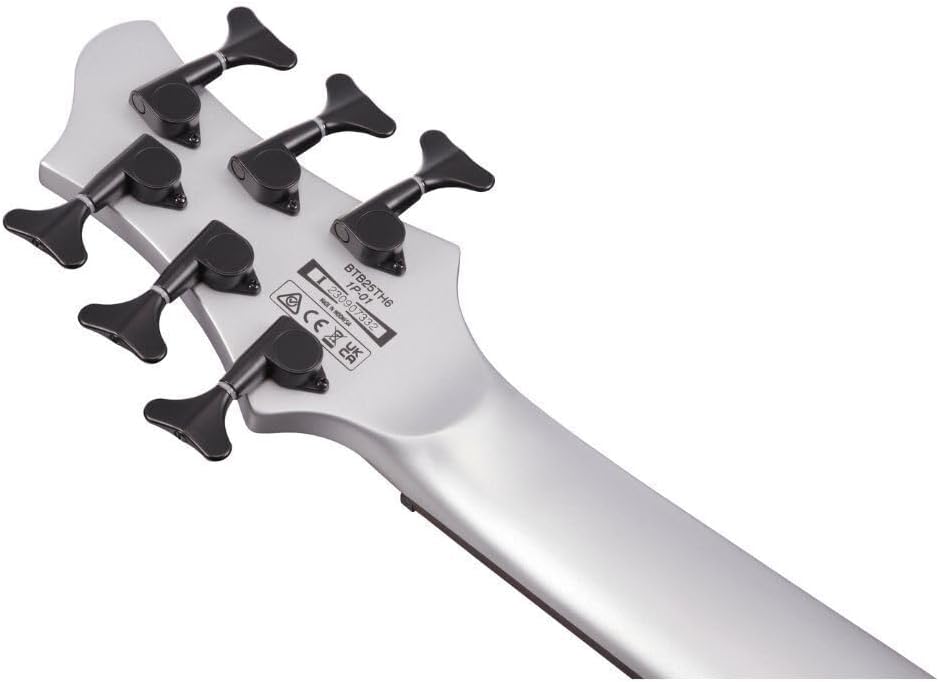 Ibanez 25th-anniversary BTB Standard 6-string Electric Bass Guitar - Silver Blizzard Matte