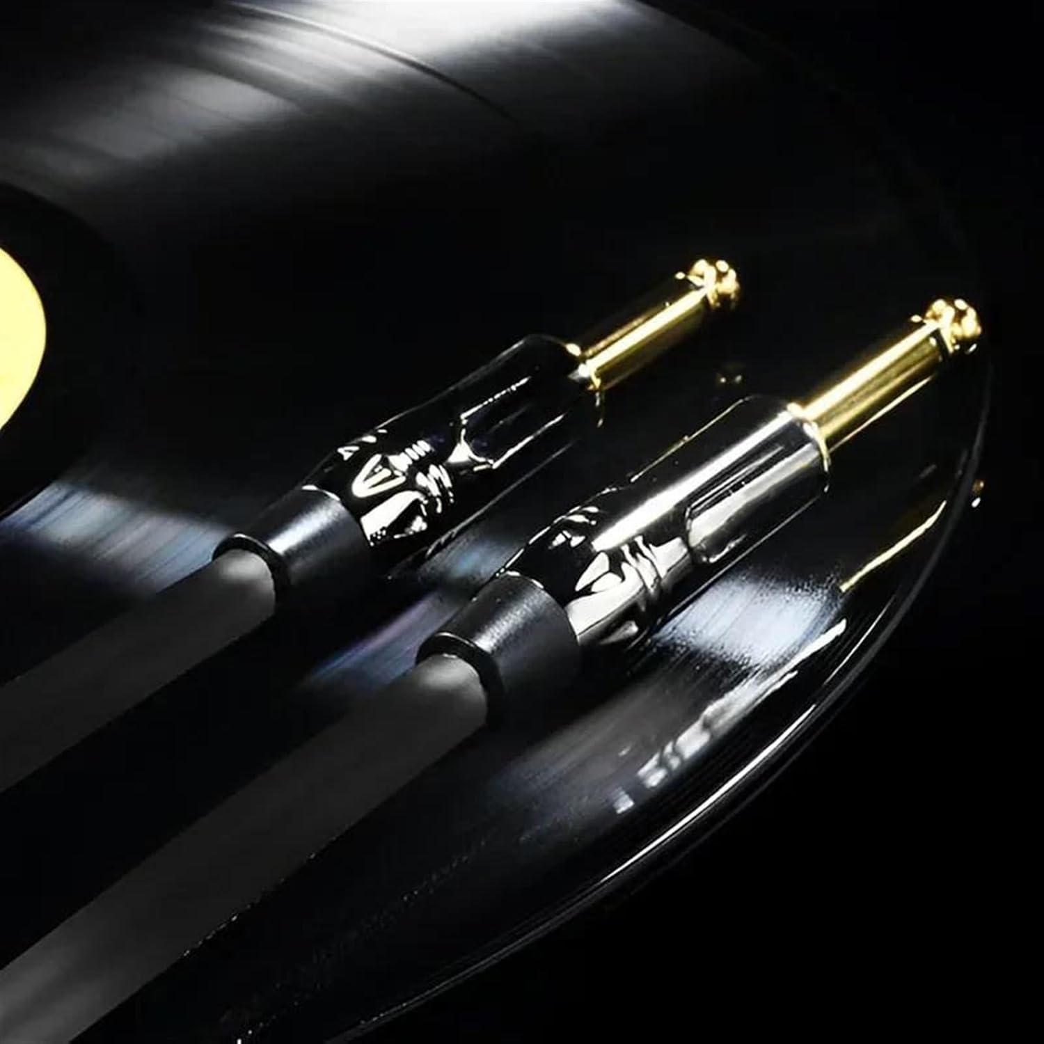 Guitar Audio Cable 6.35mm 1/4 TS Guitar Cable Male to Male Balanced Stereo Cable for Electric Guitar Bass Amp Mixer Speaker(TS 6.5,12m)