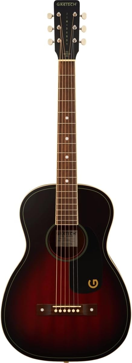 Gretsch Jim Dandy Parlor Acoustic Guitar - Deep Cherry Burst