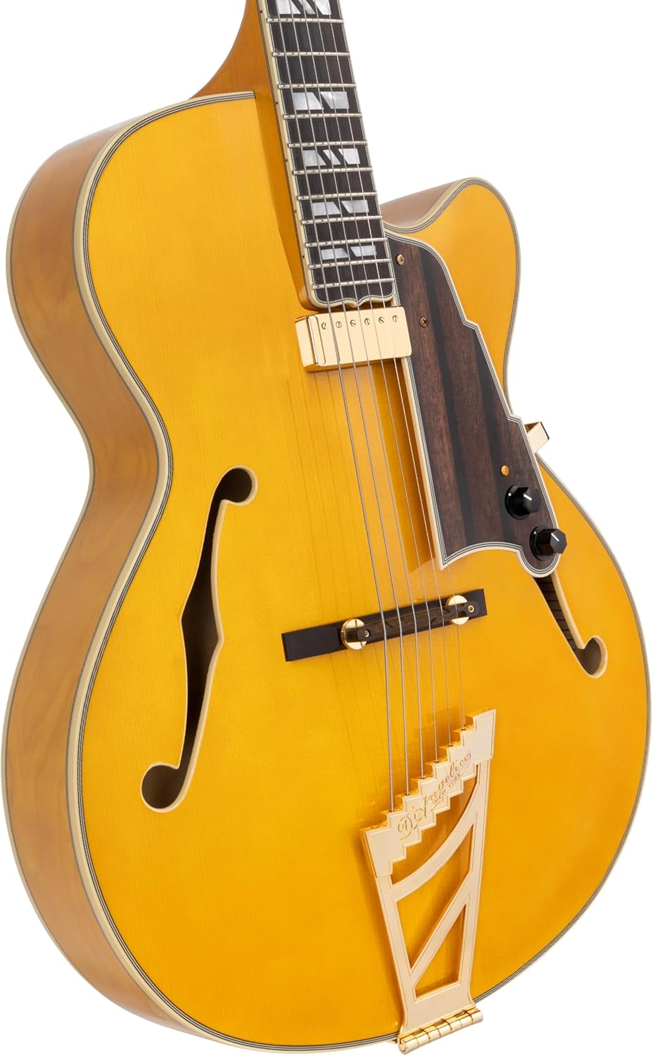 D'Angelico Excel 16 Hollowbody Electric Guitar - Amber