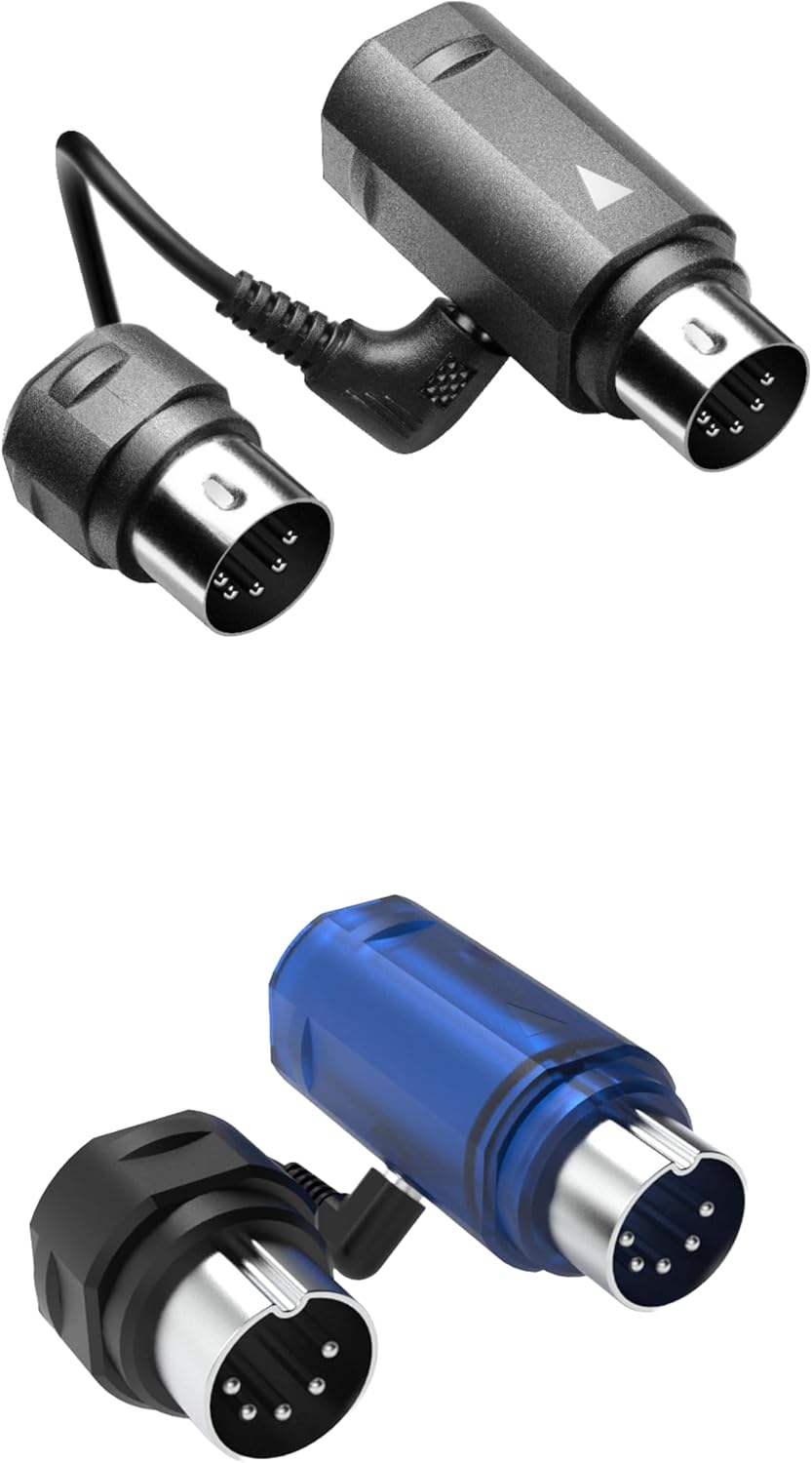 CME WIDI Master + WIDI Master Blue Limited Edition Pack - Connect MIDI devices via 5-pin DIN MIDI ports - Ultra-low 3ms Latency Premium Bluetooth MIDI