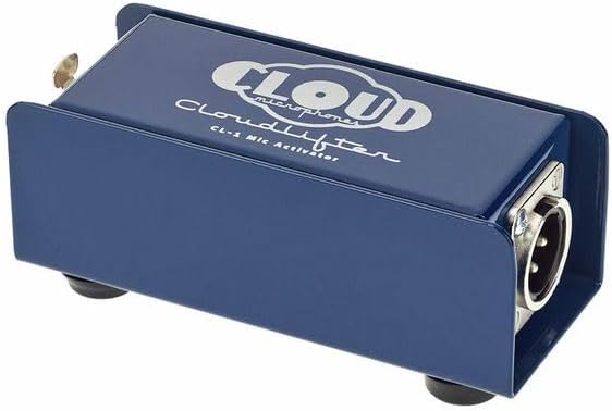 Cloud Microphones CL-1 Cloud lifter Mic Activator Bundle w/Pig Hog Cable & Liquid Audio Polishing Cloth 1-Channel Ultra-Clean Mic Preamp Gain