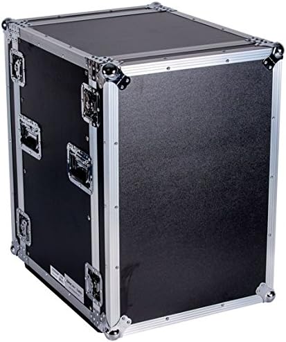 TBH16UAD21W Fly Drive Case 16u Space Professional DJ Amplifier Case - 21-Inch Body Depth with Wheels
