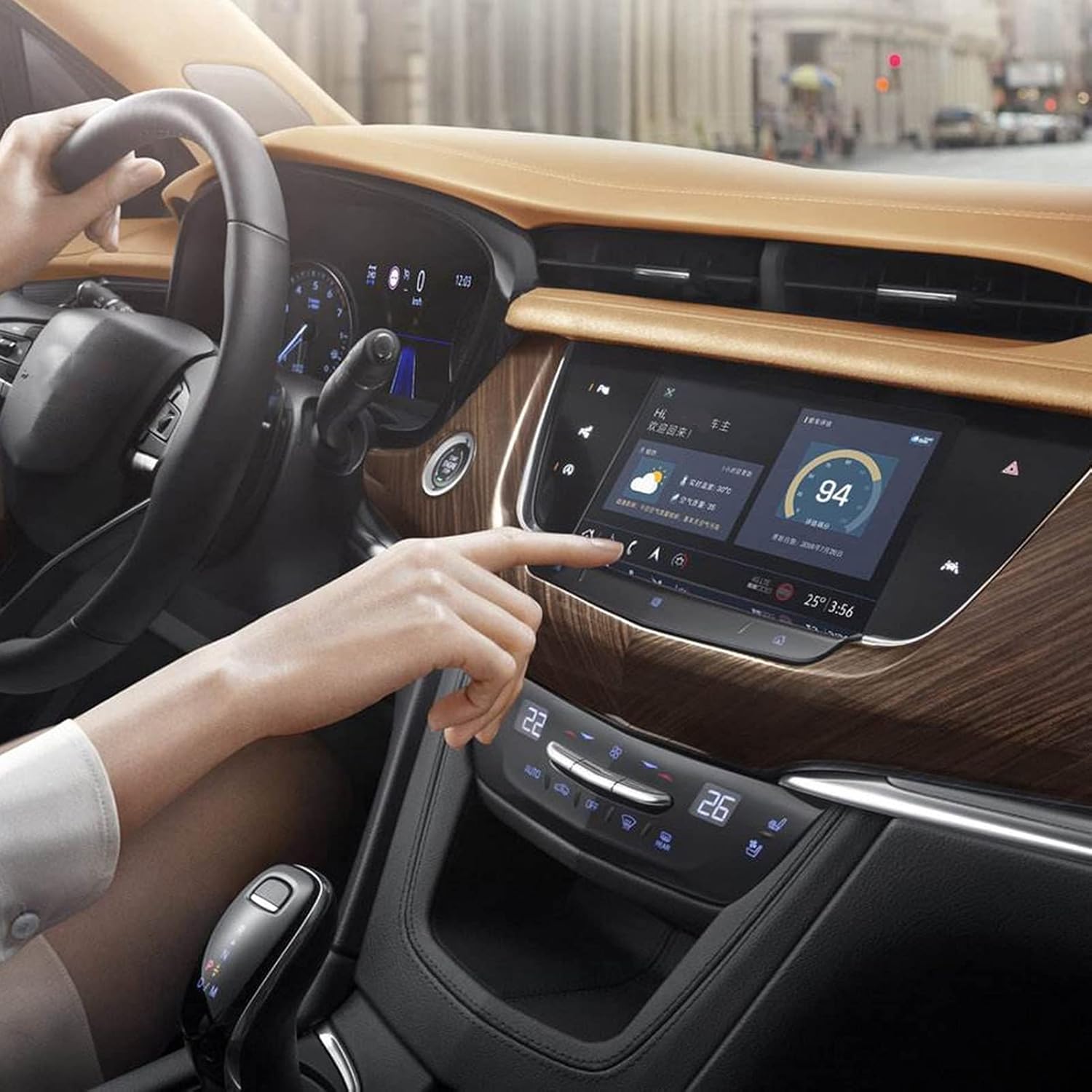 4 Power Capacitor, Aluminium Alloy LED Voltage Display Power Car Audio Amplifier Replacement for Systems Up to 2000w Car