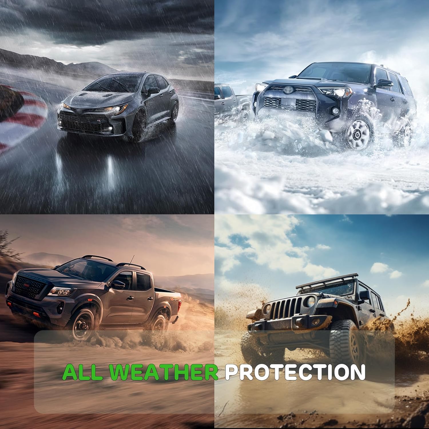 Floor Mats for 2026 2025 Volkswagen Tiguan Upgrade Trunk Mat with Backrest Mat All Weather TPE Floor Liners Fit for 2025 2026 VW Tiguan Anti-Slip Full Set Car Accessories