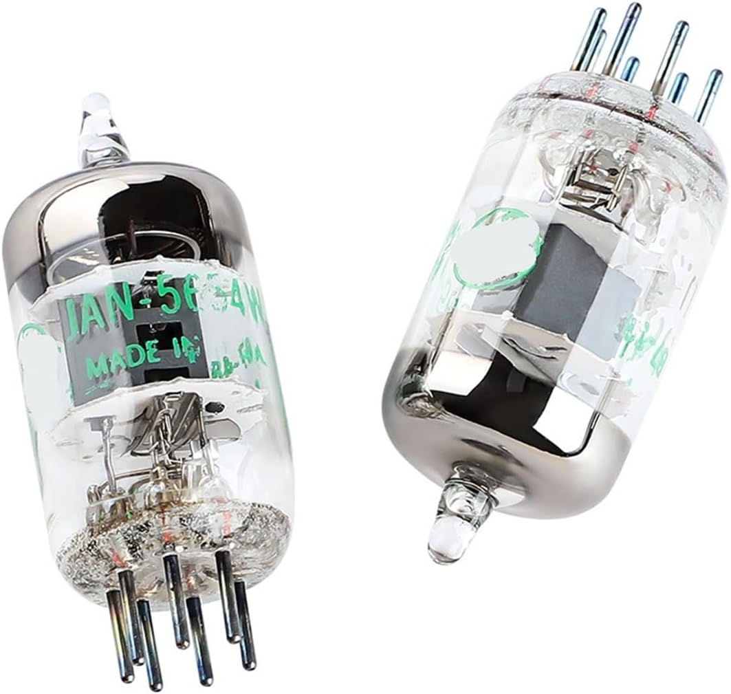 1 pair of 5654W vacuum tubes upgraded version for 6J1 6m1 6AK5 6J1P EF95 paired audio amplifier