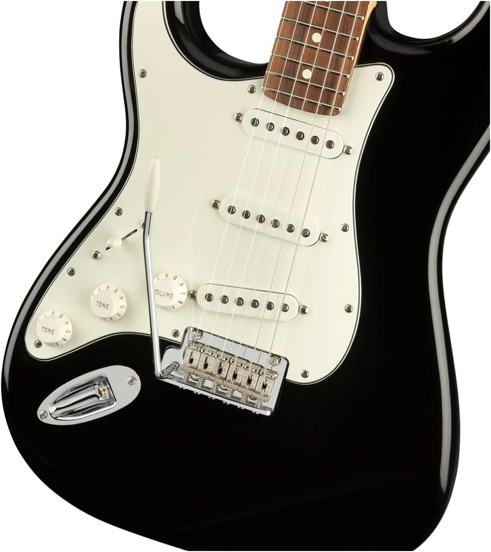 Fender Player Stratocaster Electric Guitar - Pau Ferro LH Fingerboard - Black (144513506)