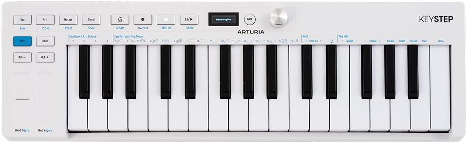 Arturia KeyStep mk2, 32-Key Controller & Sequencer USB/MIDI/CV Keyboard Controller
