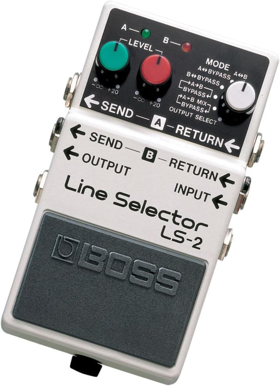 BOSS LS-2 Line Selector/Power Supply Guitar Pedal (LS-2)