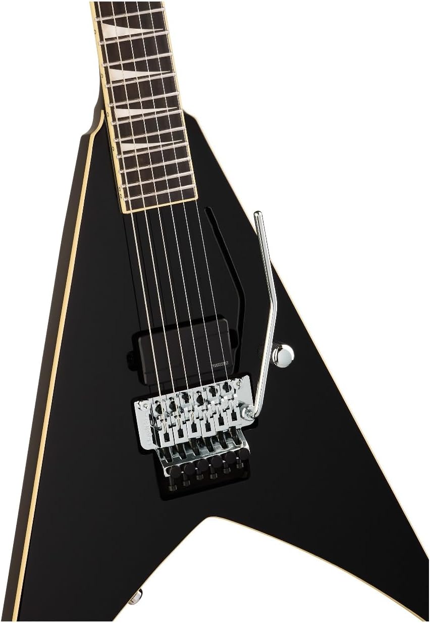 Jackson Limited Edition Pro Plus Series Pure Metal King V KV1A Electric Guitar - Gloss Black