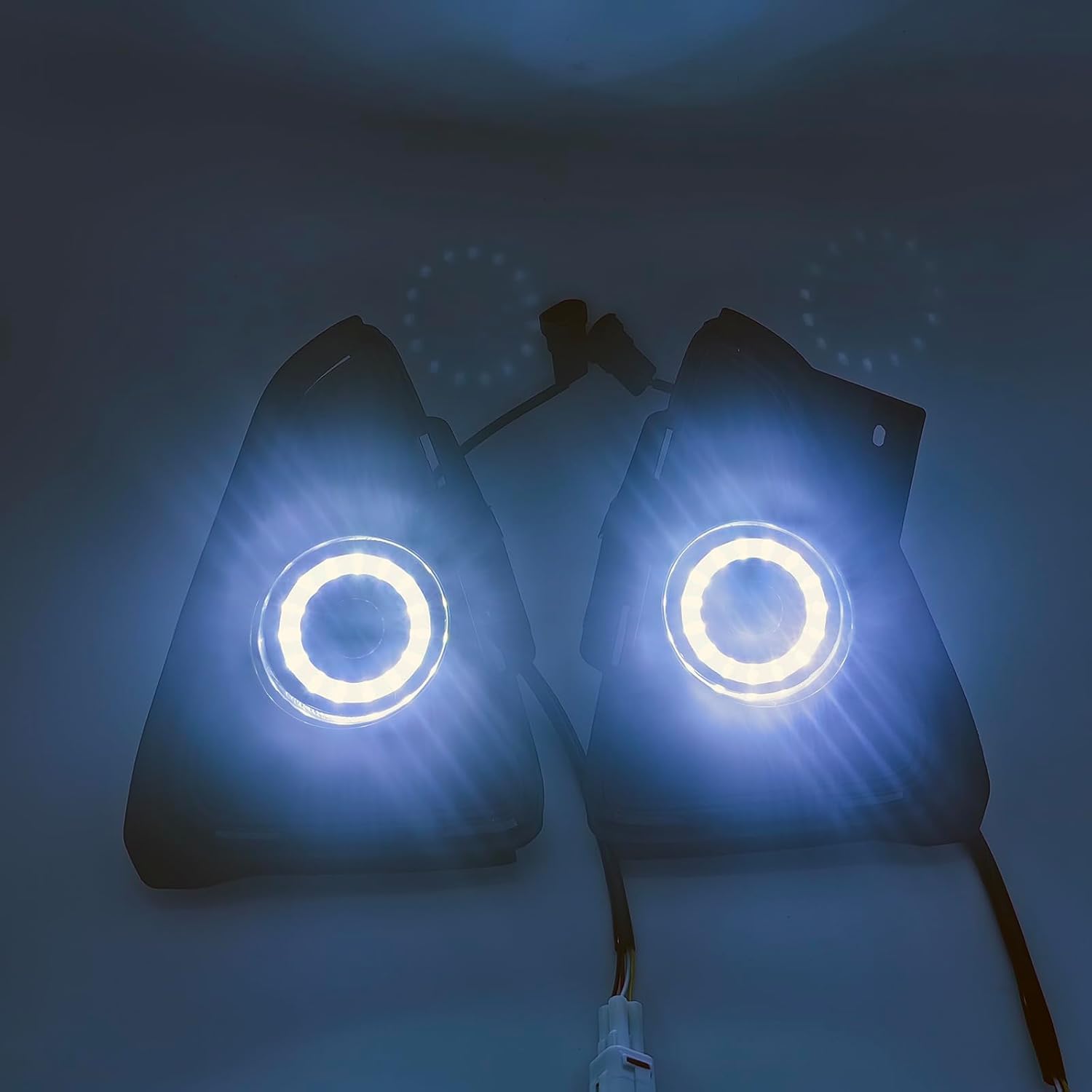 LED Fog Lights Fit for 2016-2018 Toyota RAV4 DRL with Amber Sequential Turn Signal Driving Lights Front Bumper HeadLights Accessories