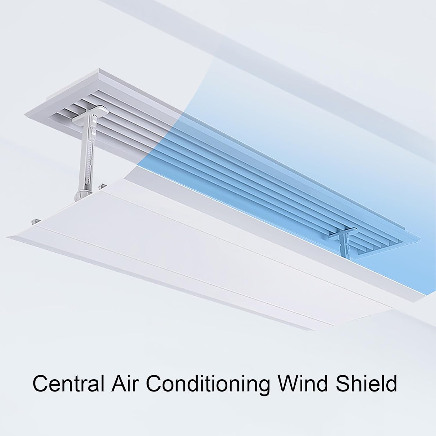 Ac Wind Deflector, Air Conditioner Deflectors, Retractable Adjustable Angle, Air Conditioners Wind Deflector for Ceiling