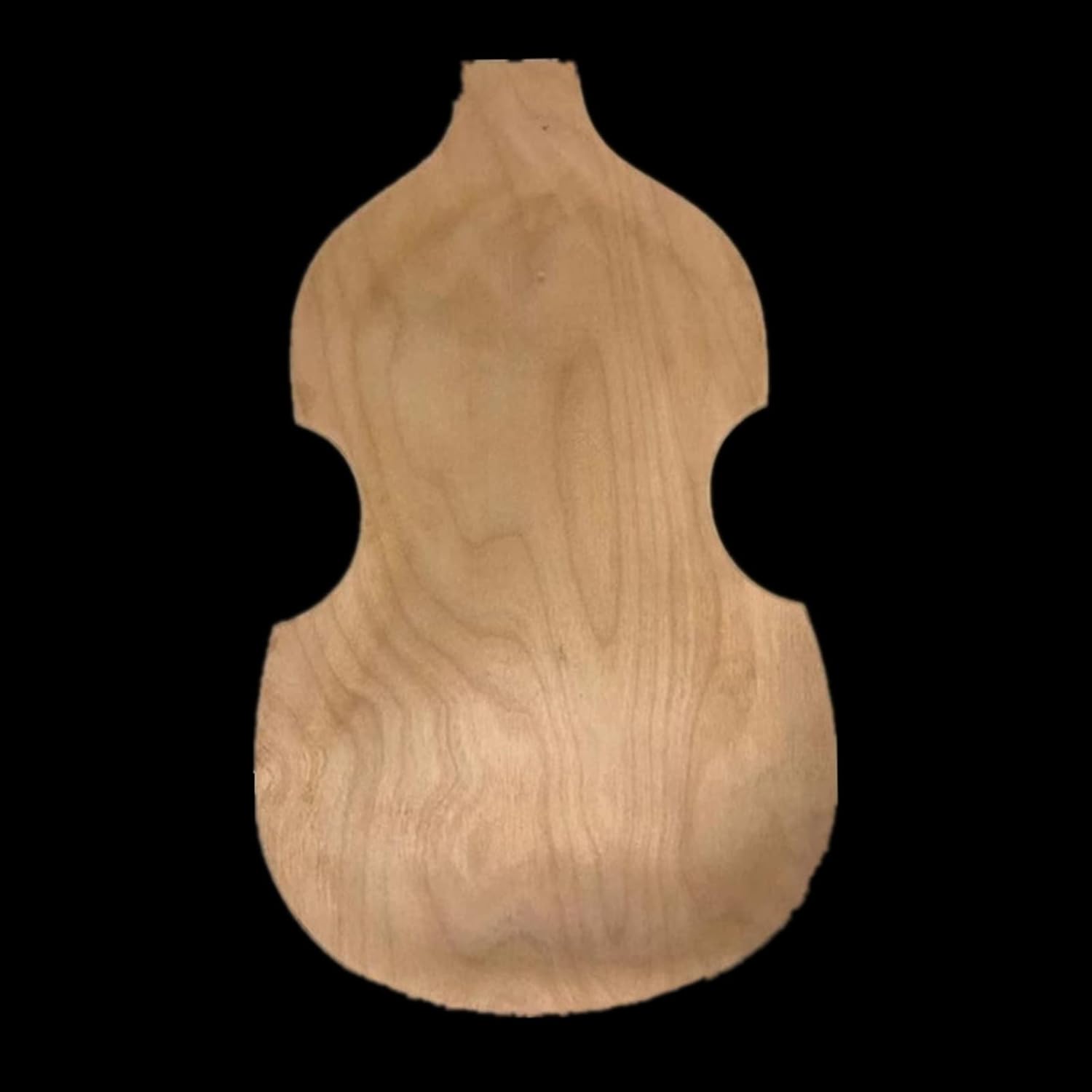 2 Dual-Coil Pickups Unfinished DIY Electric Bass Guitar Kit 2 Volume Controls Unfinished Guitar Set