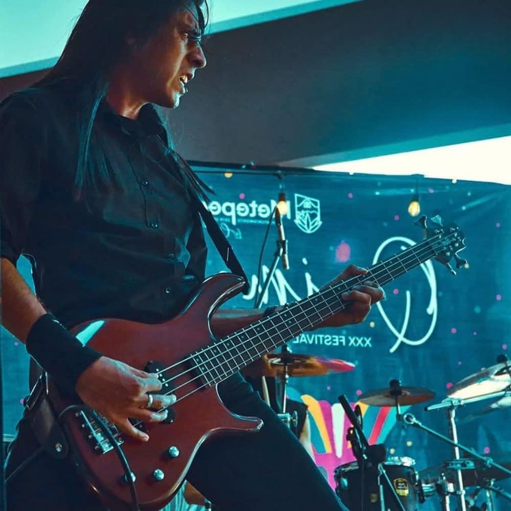 Cort ACTIONPJOPW Action PJ Bass Guitar, Open Pore Walnut