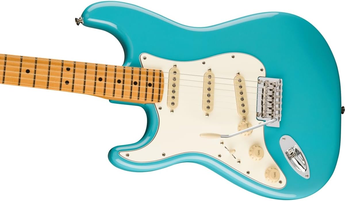 Fender Player II Stratocaster Left-Hand, Maple Fingerboard, Aquatone Blue