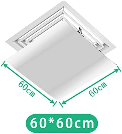 Ceiling Central Air Conditioning Wind Direction Deflector, Home Office Anti-Direct Blowing Air Conditioning Windshield, Suitable for Central Air Conditioner's Register and Grille