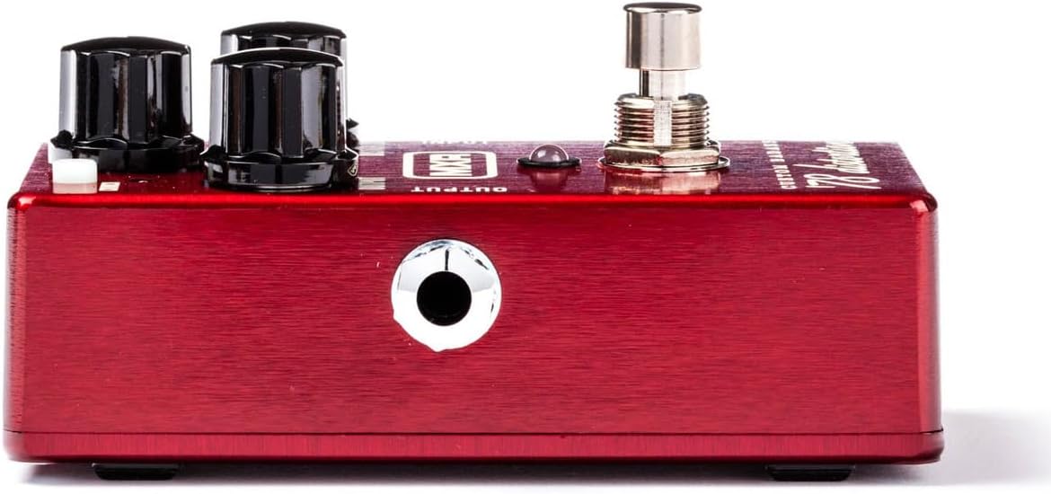 MXR M78 Custom Badass '78 Distortion Pedal - Bundle with 2 Instrument Cables and 2 Patch Cables