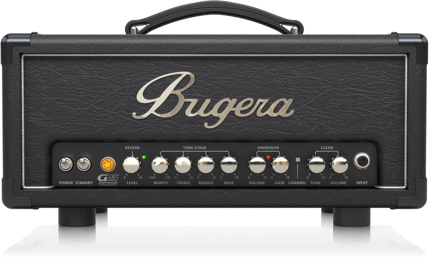 Bugera G5 INFINIUM 5-Watt Class-A Tube Amplifier Head with INFINIUM Tube Life Multiplier, MORPH EQ, Reverb and Power Attenuator