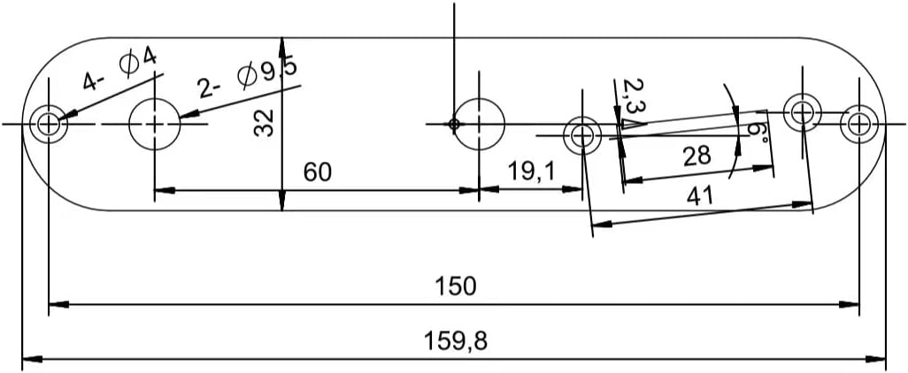 Guyker Titanium Alloy Guitar Control Plate and 2 Piece Potentiometer Knobs Damascus Pattern Compatible with Fend TL Electric Guitar