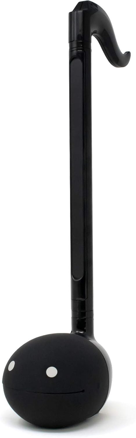 Otamatone Cube Techno Touch-Sensitive Electronic Musical Instrument Synthesizer with Music Link connect with a Smartphone (iphone & iPad iOS/Android Terminal), Black
