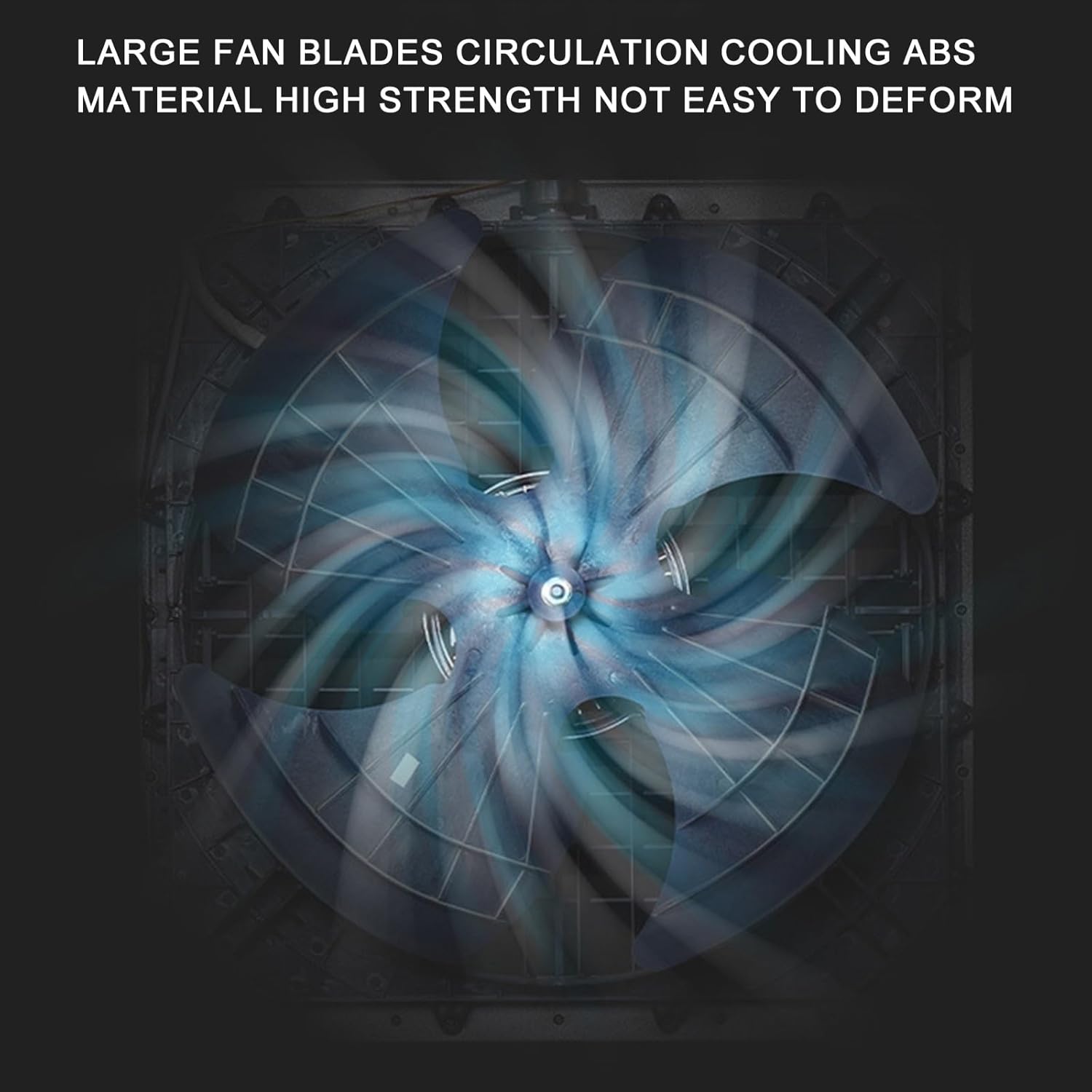 Evaporative Air Cooler, Swamp Cooler, Portable Air Conditioners, Mechanical Knob Operation, 3 Wind Speed, Swing Left and Right, for Home Workshop