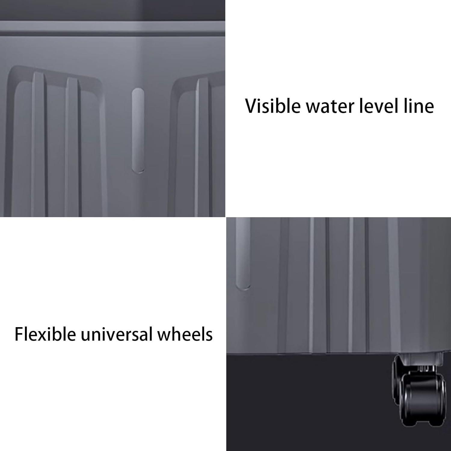 Portable Air Conditioners, Evaporative Air Cooler with Big Water Tank and 3 Speeds, Personal Swamp Air Cooler for Rooms Office(48 * 35 * 100cm)