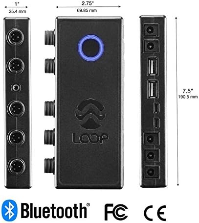 CURRENT USA Orbit Marine IC Loop Bluetooth Controller Module | Wirelessly Control any LOOP Compatible Light or Pump Control your LED Lights Wave & Return Pumps via your Mobile Device (1692)