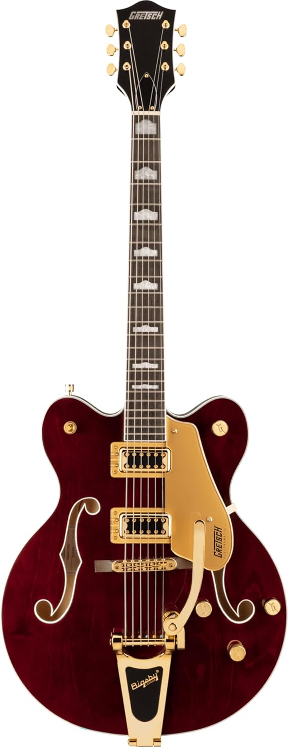 Gretsch G5422TG Electromatic Classic Hollowbody Double-Cut Electric Guitar with Bigsby - Walnut Stain