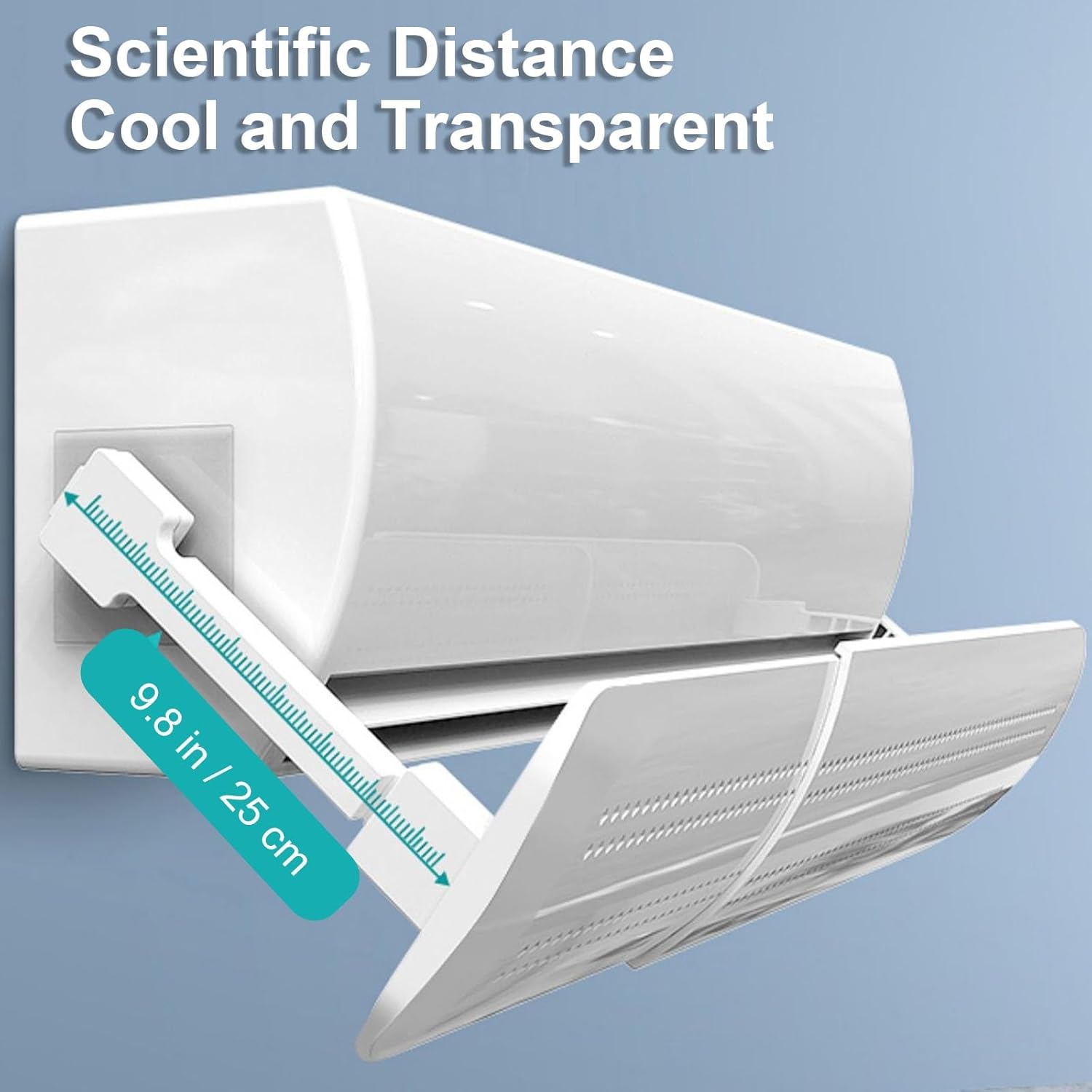 Air Conditioner Deflector, Air Conditioning Baffle, Adjustable Panel Width, Air Conditioners wind Deflector of Variable Angle