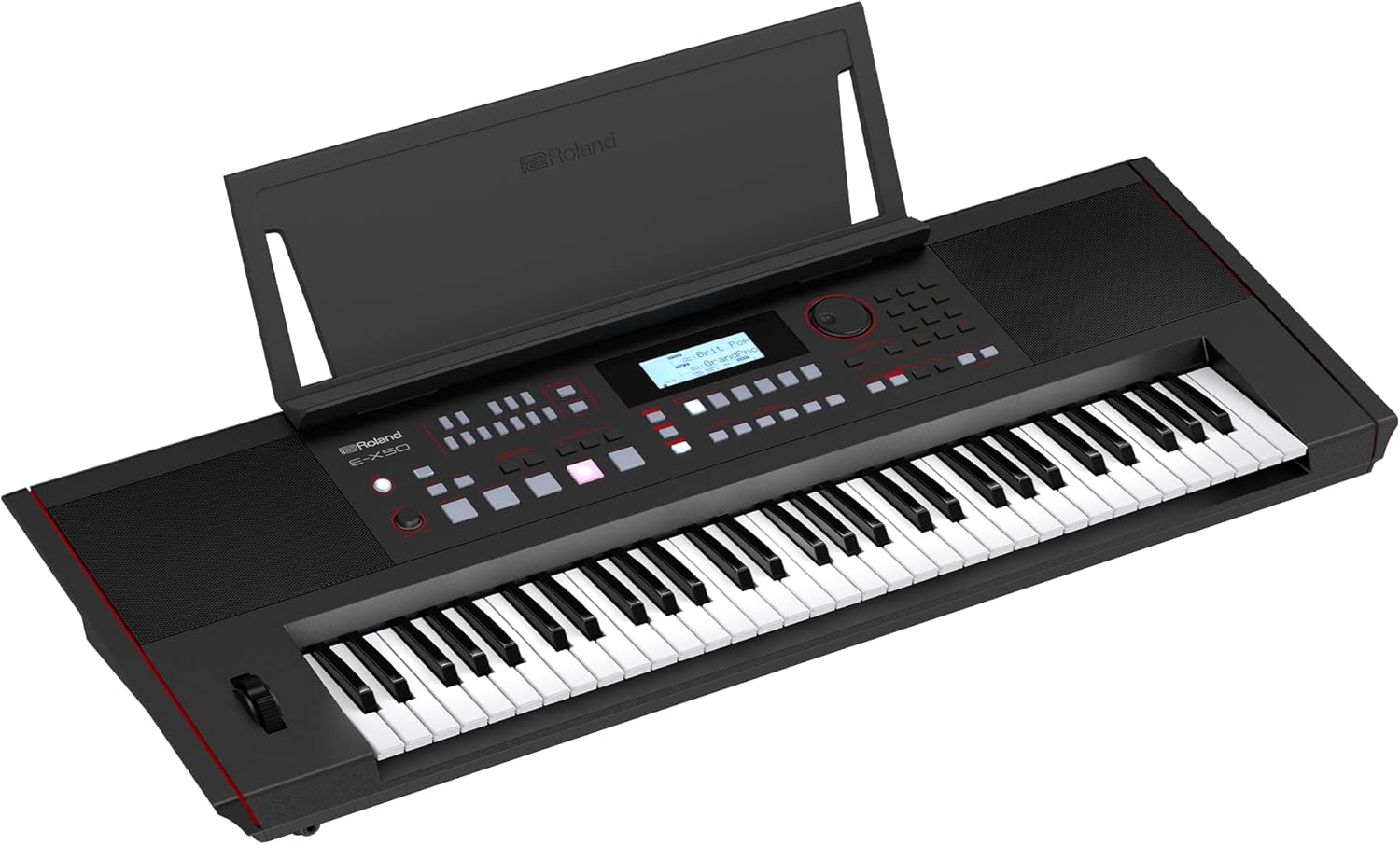 Roland E-X50 Electronic Arranger Keyboard – Easy-to-use | Stereo Speakers | Bluetooth | Professional Roland Sounds | Mic Input | Auto-accompaniment Function
