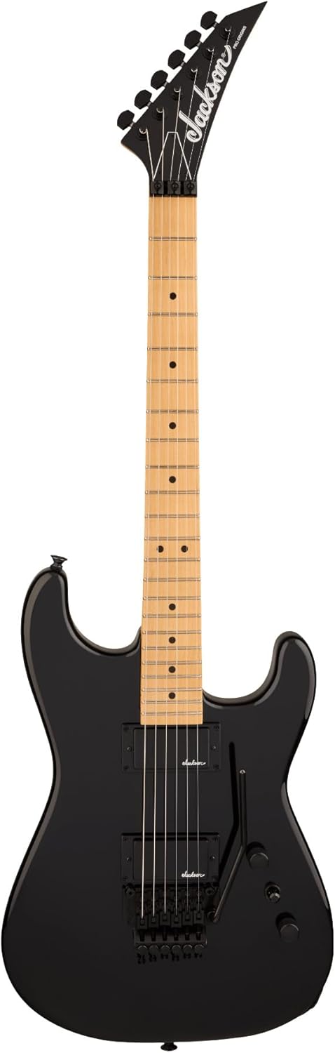 Jackson Pro Origins 1985 San Dimas SD1 Electric Guitar - Black, Maple Fingerboard