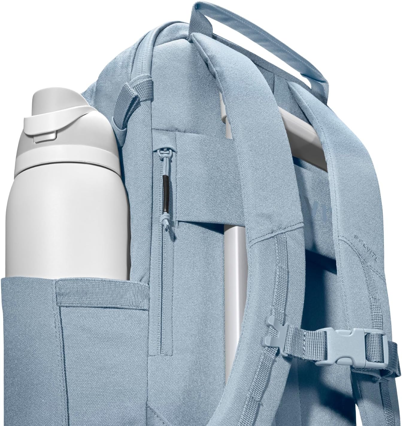 BREVITE - The Jumper - Compact Camera Backpacks for Photographers - A Minimalist & Travel-friendly Photography Backpack Compatible With Both Laptop & DSLR Accessories 18L (Misty Blue)